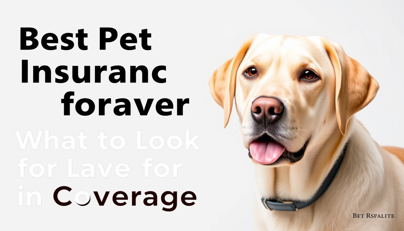 Best Pet Insurance for Labrador Retrievers: What to Look for in Coverage Best Pet Insurance for Labrador Retrievers: What to Look for in Coverage