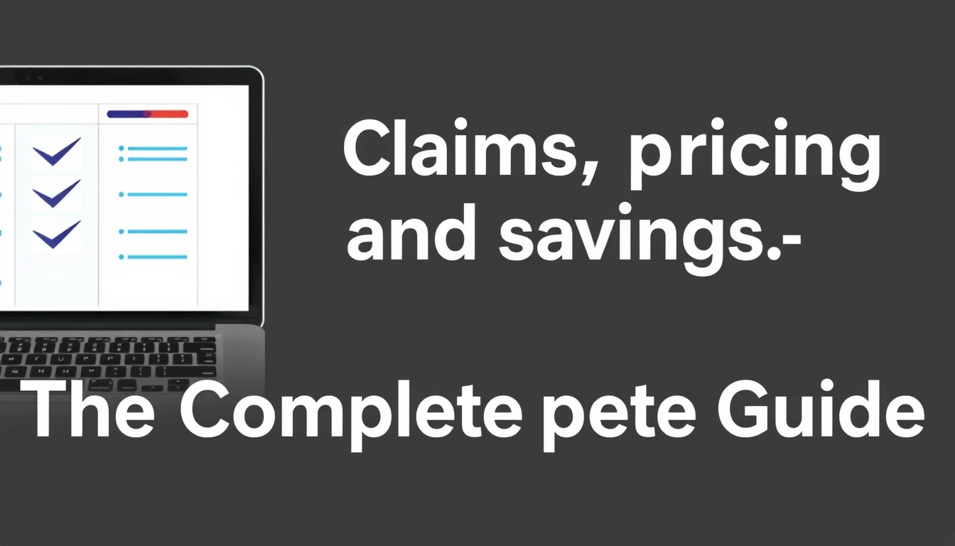 Claims, pricing, and savings — The Complete Guide
