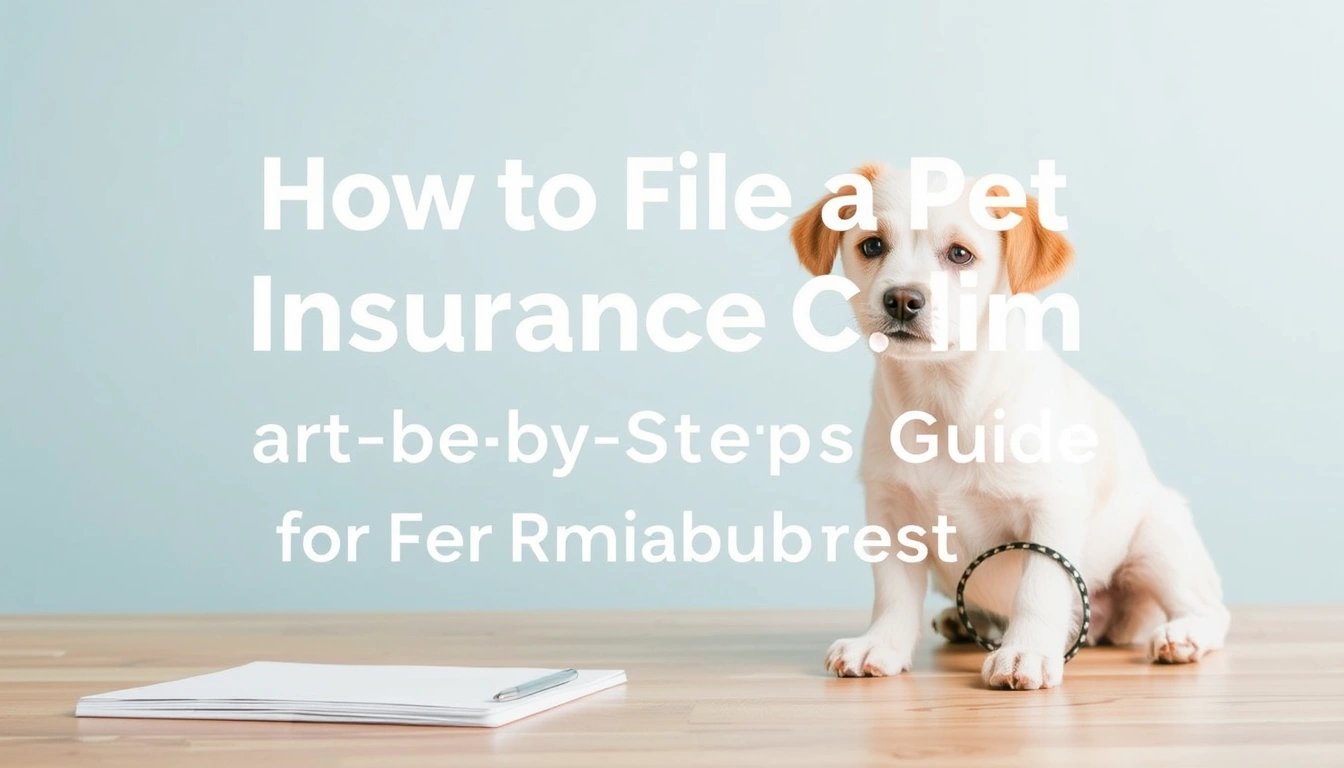 How to File a Pet Insurance Claim: Step-by-Step Guide for Reimbursement