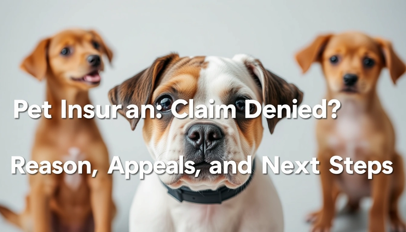 Pet Insurance Claim Denied? Reasons, Appeals, and Next Steps Pet Insurance Claim Denied? Reasons, Appeals, and Next Steps